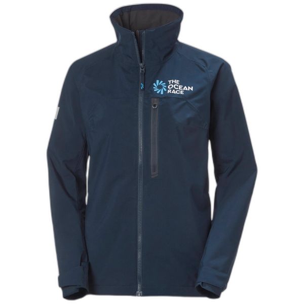 Kurtka damska Helly Hansen the ocean race. Niebieskie kurtki damskie Helly Hansen, xl, bez wzorów, z włókna, bez kaptura. Za 664.00 zł.