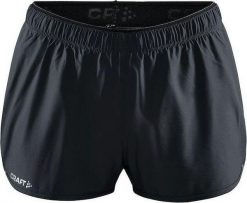 Szorty damskie Craft Adv Essence 2" Stretch. Czarne spodenki sportowe damskie Craft, l, z tkaniny, na fitness i siłownię. Za 165.35 zł.