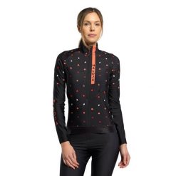 Bluza do narciarstwa biegowego damska Maloja SycamoreM. Czarne bluzy sportowe damskie Maloja, xs, bez wzorów, z materiału, bez ramiączek, długie, bez kaptura. Za 479.99 zł.
