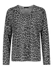 Sublevel Koszulka w kolorze szarym rozmiar: L. Szare bluzki damskie Sublevel, l, bez wzorów, bez kołnierzyka. Za 60.88 zł.