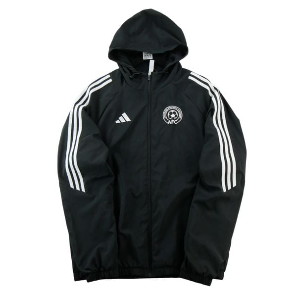 Second life - Kurtka Męska Écusson brodé AFC Czarna - Jak nowy. Czarne kurtki męskie Adidas, m, z aplikacjami, eleganckie, bez kaptura. Za 186.06 zł.