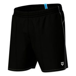 Męskie spodenki szorty na basen na plażę szybkoschnące Bywayx Arena. Czarne kąpielówki męskie Arena, m, bez wzorów, do pływania. Za 99.99 zł.