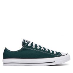 Trampki Converse. Zielone trampki i tenisówki męskie Converse, bez wzorów, bez zapięcia. Za 329.99 zł.