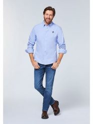 Polo Sylt Koszula - Regular fit - w kolorze błękitnym rozmiar: S. Niebieskie koszule męskie Polo Sylt, s, bez wzorów, z bawełny, bez kołnierzyka, bez ramiączek. Za 83.62 zł.