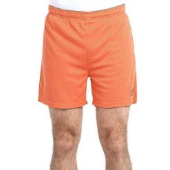 Szorty Bullpadel Longo 170. Brązowe szorty męskie bullpadel, bez wzorów, z meshu, sportowe. Za 158.70 zł.