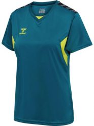 Hummel T-shirt krótki rękaw hmlAUTHENTIC PL JERSEY S/S damska – BLUE. Niebieskie t-shirty damskie HUMMEL, m, bez wzorów, z jersey, bez kołnierzyka. Za 126.71 zł.