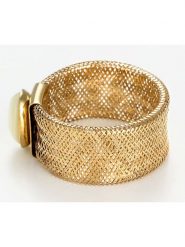 OR ÉCLAT Złoty pierścionek "Nacre flamboyant" rozmiar: onesize. Żółte pierścionki damskie Or Éclat, z perłą, złote. Za 869.99 zł.