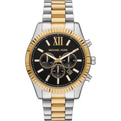 Michael Kors Mężczyźnizegarek Lexington Zegarki 1 ct Męskie. Czarne zegarki męskie Michael Kors, srebrne. Za 1,389.99 zł.