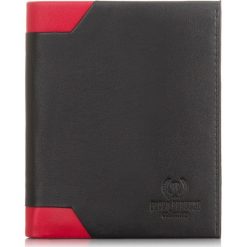 Portfel skórzany męski RFID czarny Paolo Peruzzi IN-16. Czarne portfele męskie Paolo Peruzzi, bez wzorów, ze skóry. Za 49.99 zł.