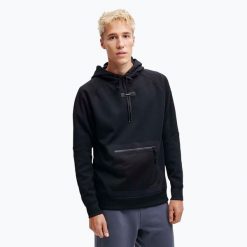 Bluza męska On Hoodie. Czarne bluzy sportowe męskie On, bez wzorów, sportowe, bez kołnierzyka, bez ramiączek. Za 529.99 zł.