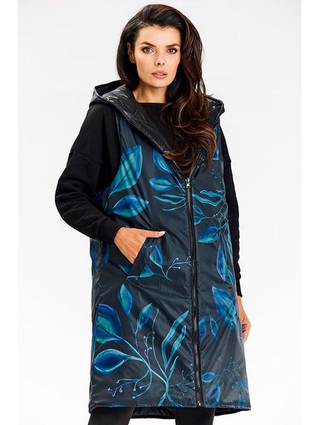 Awama Kamizelka w kolorze granatowym rozmiar: L/XL. Niebieskie kamizelki damskie Awama, l. Za 289.95 zł.