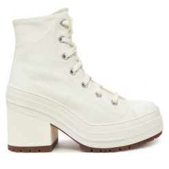 Trzewiki Converse. Botki damskie Converse, bez obcasa, na słupku, bez zapięcia. Za 499.99 zł.