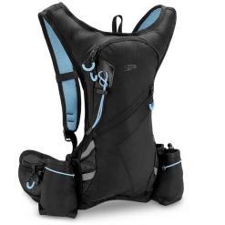 Plecak rowerowy odblaskowy Spokey Sprinter. Czarne plecaki damskie Spokey, bez wzorów. W wyprzedaży za 125.99 zł.