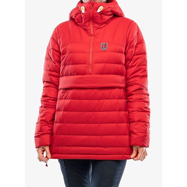 Kurtka puchowa damska Fjallraven Expedition Pack Down Anorak. Czerwone kurtki damskie Fjällräven, bez wzorów, z puchu, bez kaptura. Za 1,617.05 zł.