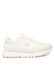 Calvin Klein Sneakersy V3A9-83110-1355530 D Biały. Białe buty sportowe dziewczęce CALVIN KLEIN, bez wzorów, ze skóry, bez zapięcia. Za 399.99 zł.