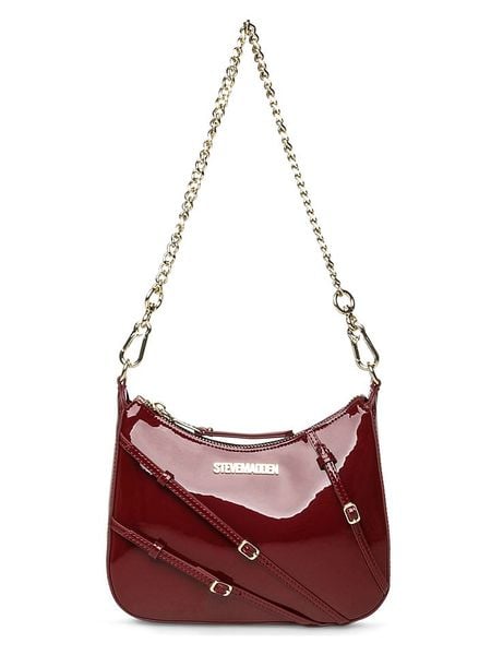 Steve Madden Torebka w kolorze bordowym - 21 x 17 x 5 cm rozmiar: onesize. Czerwone torebki klasyczne damskie Steve Madden, bez wzorów, z materiału, bez dodatków. Za 240.43 zł.