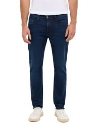 Męskie Spodnie Jeansowe Mustang Style Oregon Slim K Denim Blue 1016322 5000 802. Niebieskie spodnie materiałowe męskie Mustang, bez wzorów, z denimu. Za 379.99 zł.