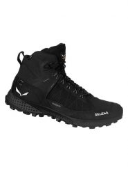 Salewa Botki trekkingowe "Pedroc Pro Powertex Mid" w kolorze czarnym rozmiar: 41. Czarne buty zimowe męskie Salewa, bez zapięcia. Za 410.94 zł.