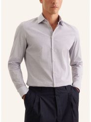 Seidensticker Koszula w kolorze szarym rozmiar: 44. Szare koszule męskie Seidensticker, bez wzorów, z bawełny, bez kołnierzyka, bez ramiączek. Za 101.23 zł.