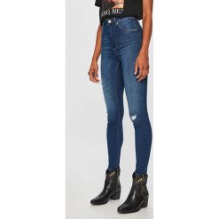 Tally Weijl - Jeansy Kiera. Niebieskie jeansy damskie TALLY WEIJL, z podwyższonym stanem. Za 119.90 zł.
