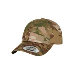 Czapka Urban Classics Low Profile Cotton Twill Multicam®. Brązowe czapki męskie Urban Classics, bez wzorów, eleganckie. Za 89.55 zł.