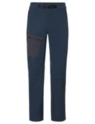 Spodnie męskie Badile Pants III. Niebieskie spodnie materiałowe męskie Vaude, bez wzorów, z materiału. Za 729.00 zł.