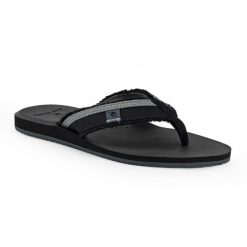 Japonki plażowe męskie Rip Curl Reactor Open Toe 90. Czarne klapki i japonki męskie Rip Curl. Za 114.95 zł.