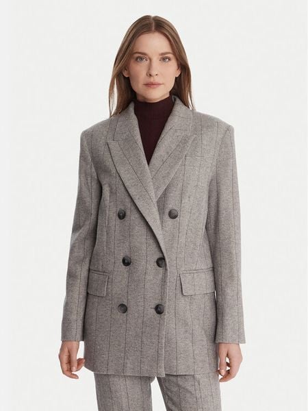 MAX&Co. Marynarka Iames 2526046084200 Szary Relaxed Fit. Szare marynarki i żakiety damskie MAX&Co., bez wzorów, z syntetyku. Za 1,689.00 zł.