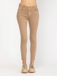 Tantra Dżinsy - Skinny fit - w kolorze beżowym rozmiar: L. Brązowe jeansy damskie Tantra. Za 131.12 zł.