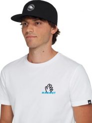Mammut Czapka w kolorze czarnym rozmiar: S/M. Czarne czapki męskie Mammut, bez wzorów, z bawełny, sportowe. Za 68.95 zł.