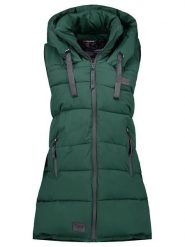 Geographical Norway Kamizelka pikowana "Dolbar" w kolorze morskim rozmiar: L. Niebieskie kamizelki damskie Geographical Norway, l. Za 265.40 zł.