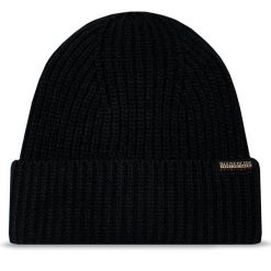 Czapka Napapijri. Czarne czapki męskie Napapijri, na zimę, bez wzorów. Za 179.99 zł.