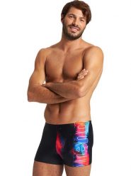 Arena Kąpielówki w kolorze czarnym ze wzorem rozmiar: 6. Czarne kąpielówki męskie Arena, bez wzorów, z materiału. Za 77.45 zł.