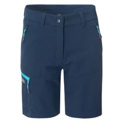 Szorty damskie Elbrus Cecilia. Niebieskie szorty damskie ELBRUS, bez wzorów, z elastanu. Za 302.99 zł.