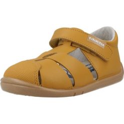 Buty TITANITOS L500 FELIX Żółty. Żółte buty fitness męskie TITANITOS, ze skóry, bez zapięcia, na fitness i siłownię. Za 165.99 zł.