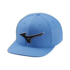 Czapka z daszkiem golf Mizuno Tour Flat Snapback Niebieski. Niebieskie czapki męskie Mizuno, bez wzorów. Za 292.95 zł.
