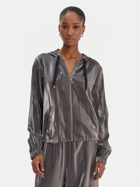 Liu Jo Sport Bluza TA6004 T322A Szary Regular Fit. Szare bluzy bez kaptura damskie Liu Jo Sport, xs, bez wzorów, z wiskozy, bez ramiączek, bez kaptura. Za 729.99 zł.