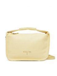 Patrizia Pepe Torebka 8B0316/L177-Y478 Żółty. Żółte torebki klasyczne damskie Patrizia Pepe, bez wzorów, ze skóry, bez dodatków. Za 1,039.00 zł.