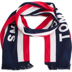 Szal TOMMY JEANS - Tju Heritage Scarf AU0AU00373 901. Niebieskie szaliki i kominy damskie Tommy Jeans, bez wzorów, z bawełny. W wyprzedaży za 139.00 zł.