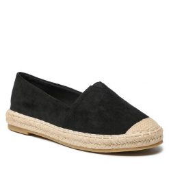 Espadryle Jenny Fairy. Czarne espadryle damskie Jenny Fairy, bez wzorów, bez obcasa. Za 43.99 zł.