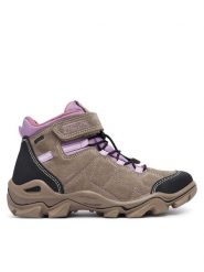 Primigi Śniegowce GORE-TEX 2391844 D Beżowy ciemny. Brązowe kozaki dziewczęce Primigi, z gore-texu. Za 419.99 zł.