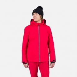 Kurtka narciarska Rossignol Strawpile. Czerwone kurtki narciarskie i snowboardowe damskie Rossignol, bez wzorów, bez kaptura, narciarskie. Za 1,267.00 zł.