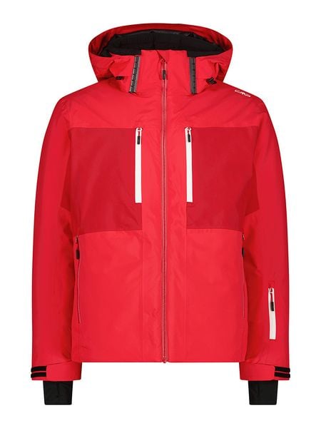 CMP Kurtka narciarska w kolorze czerwonym rozmiar: 54. Czerwone kurtki narciarskie i snowboardowe damskie CMP, bez wzorów, bez kaptura, narciarskie. Za 382.13 zł.