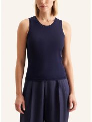 Seidensticker Top w kolorze granatowym rozmiar: M. Niebieskie topy damskie Seidensticker, m, bez wzorów, bez kołnierzyka. Za 143.90 zł.