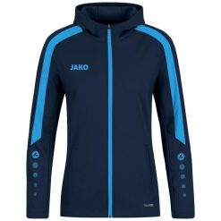 Damska bluza dresowa z kapturem Jako Power. Niebieskie bluzy z kapturem damskie Jako, z dresówki. Za 350.00 zł.
