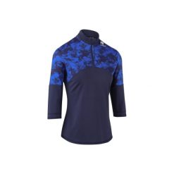 Koszulka Tenis Thermic 3/4 900 Damska. Czarne t-shirty damskie ARTENGO, bez wzorów, z elastanu, bez kołnierzyka. W wyprzedaży za 39.99 zł.