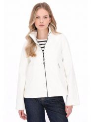 Schmuddelwedda Kurtka przejściowa w kolorze kremowym rozmiar: S. Brązowe kurtki damskie Schmuddelwedda, s, bez wzorów, bez kaptura. Za 208.99 zł.