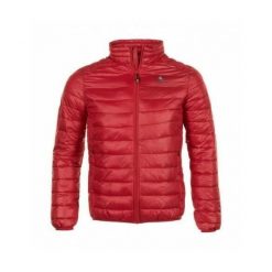 Cienka kurtka narciarska Peak Mountain Ceki. Czerwone kurtki męskie Peak Mountain, m, bez wzorów, z puchu, sportowe, bez kaptura. Za 284.00 zł.