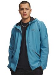 Under Armour Bluza "Unstoppable" w kolorze morskim rozmiar: L. Zielone bluzy z kapturem męskie Under Armour, l. Za 213.45 zł.