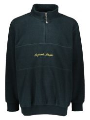 JACK & JONES PLUS Bluza polarowa w kolorze ciemnozielonym rozmiar: XXL. Zielone bluzy bez kaptura męskie JACK & JONES PLUS, xxl, z polaru. Za 70.74 zł.